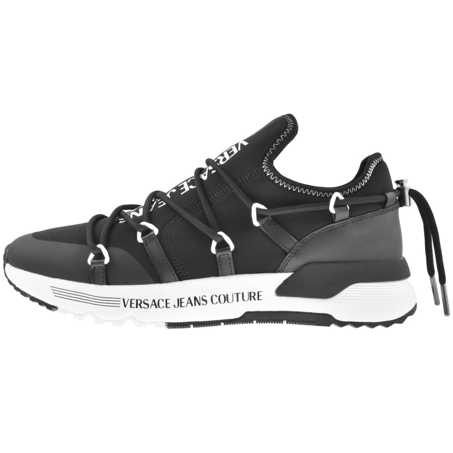 Versace Jeans Couture Dynamic Trainers Black Mainline Menswear